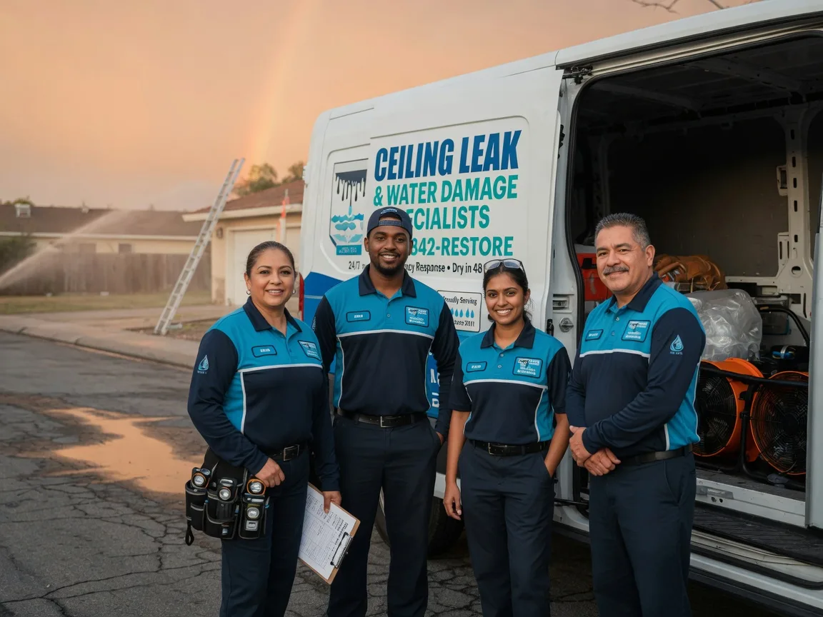Ceiling Leak Cleanup company in Wallisville, TX